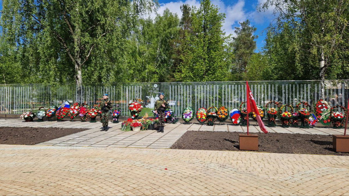 Новую «Стену памяти», посвященную участникам войны, открыли в Большом Болдине