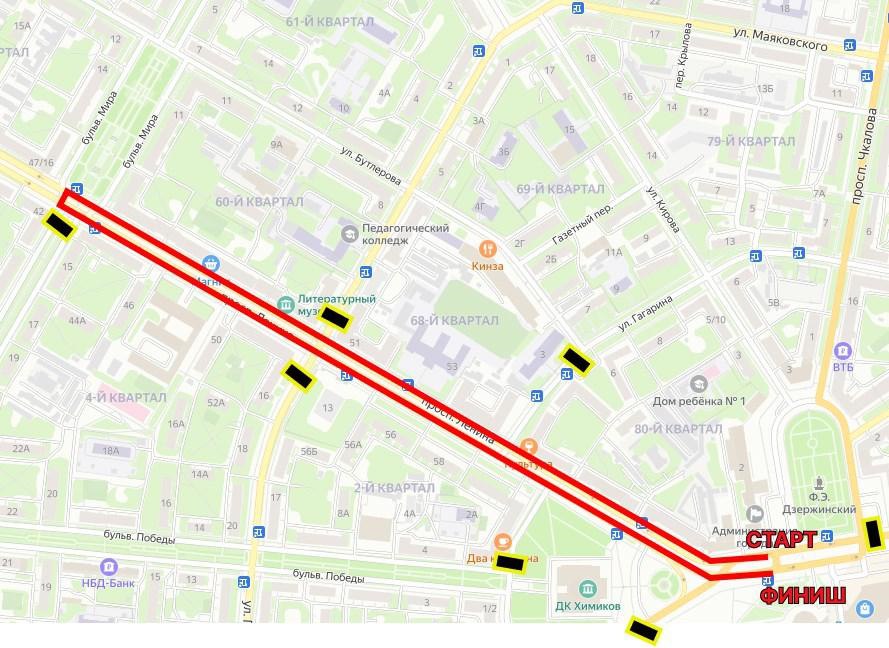 Движение транспорта ограничат на некоторых улицах Дзержинска 18 мая