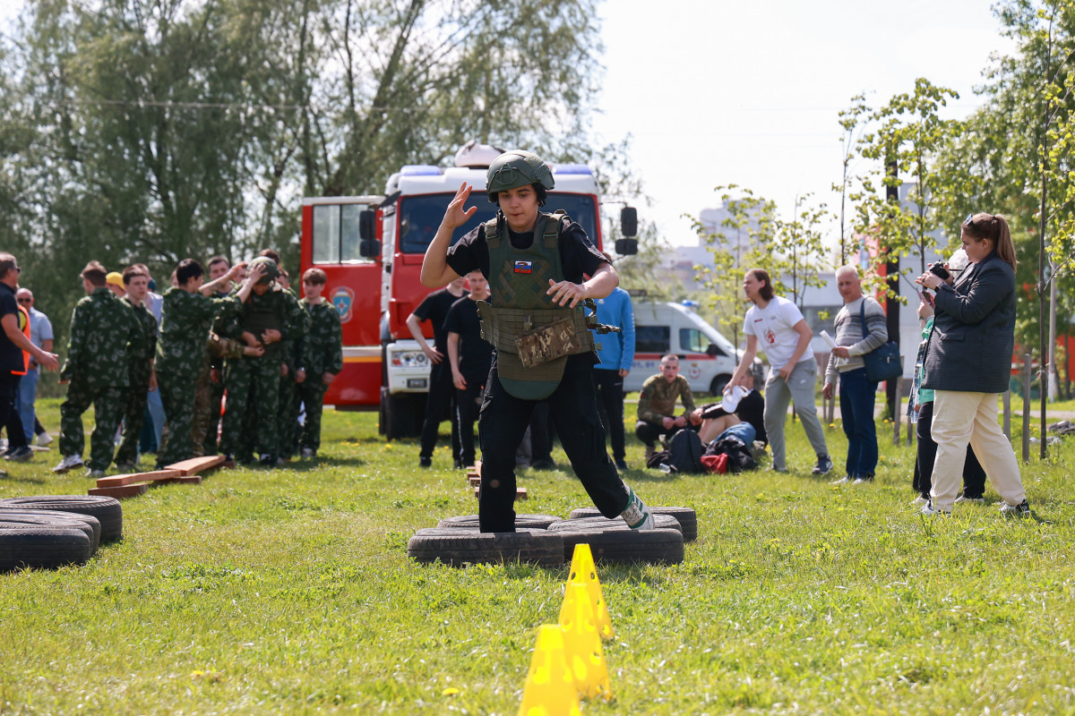 Спортивно-патриотическая игра «Один день в армии» состоялась в Нижнем Новгороде