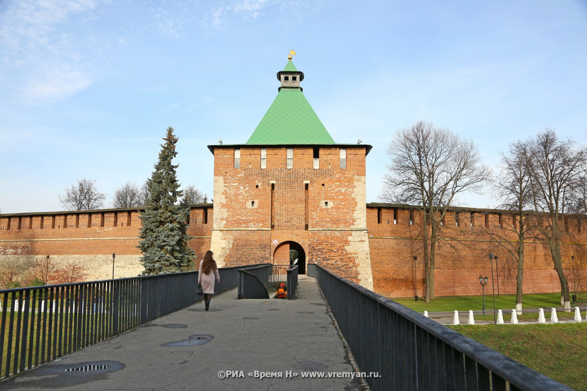 Проход в Нижегородский кремль через Никольскую башню закрыли до июля