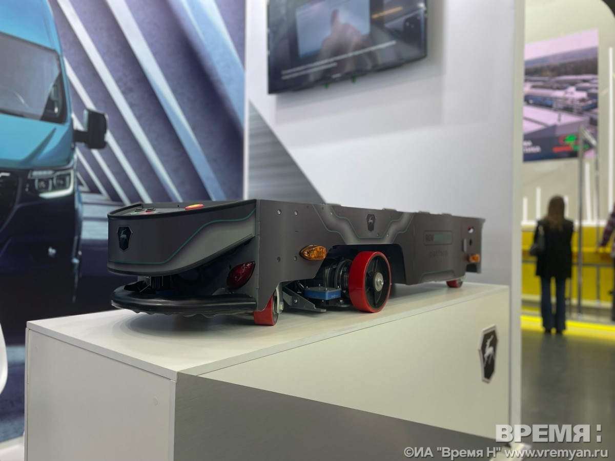 ГАЗ представил беспилотную электроплатформу на Нижегородской ярмарке