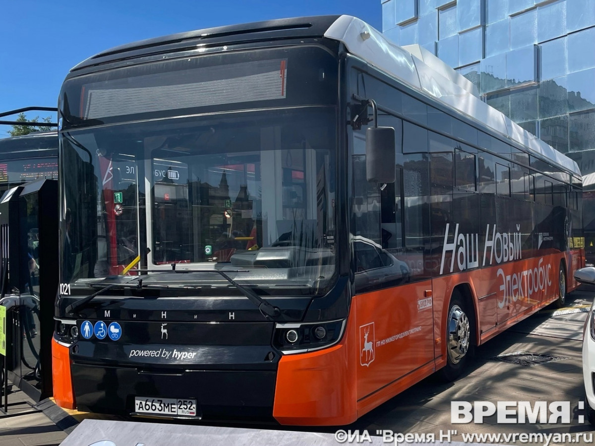 Корректировки внесены в расписание нижегородского электробусного маршрута Э-22