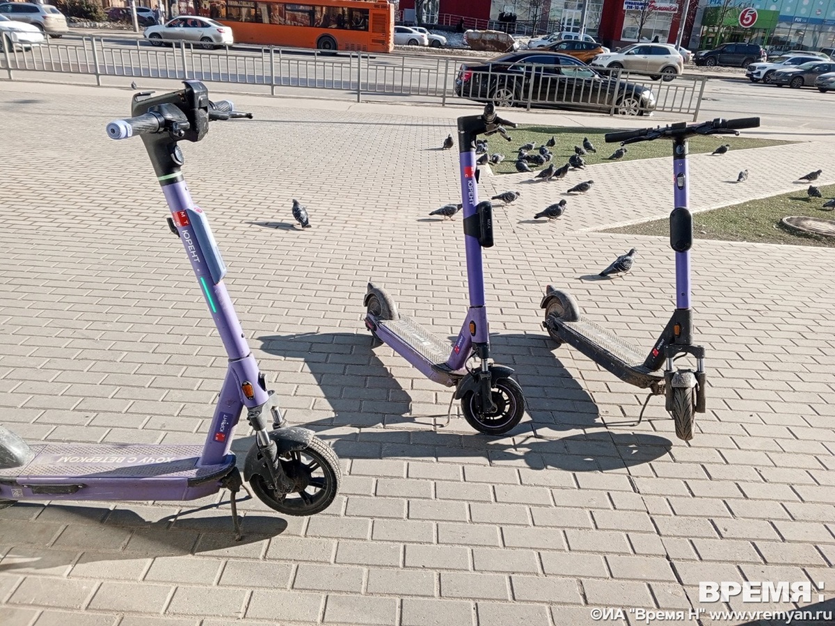 Опасная езда на самокате привела к ДТП в центре нижнего Новгорода