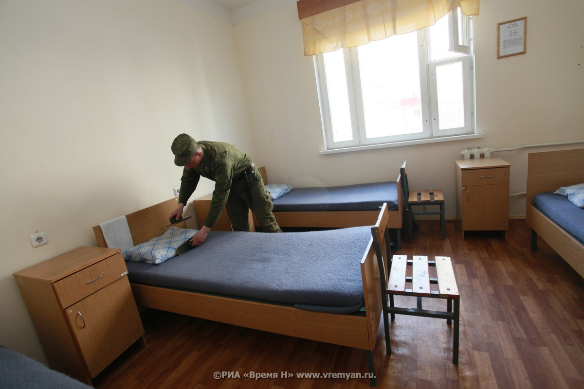 Около 70 юношей из Приокского района отправились на службу в Вооруженные силы России