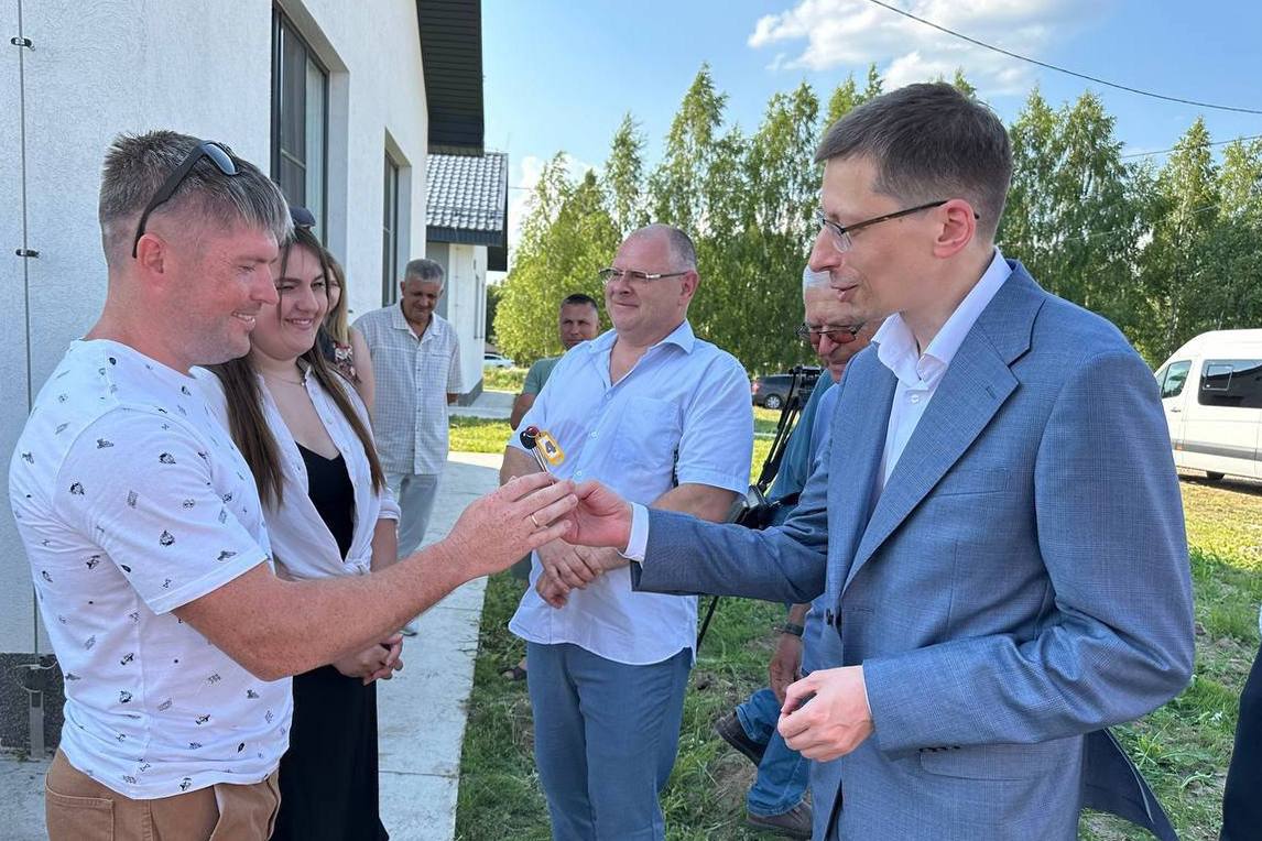 В Богородском округе сданы шесть домов, построенных по программе «Комплексное развитие сельских территорий»