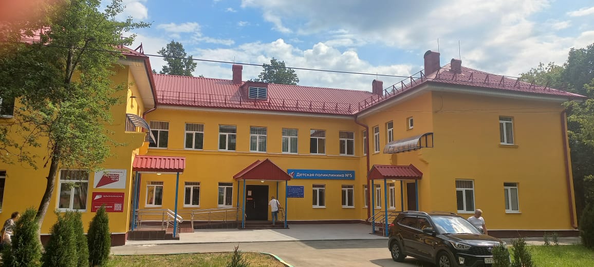 В поликлинике №5 детской городской больницы №25 Автозаводского района завершился капитальный ремонт
