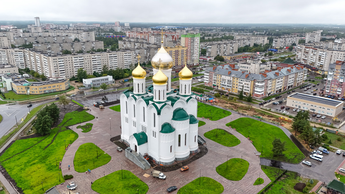 В Дзержинске освящен собор, который строился 30 лет