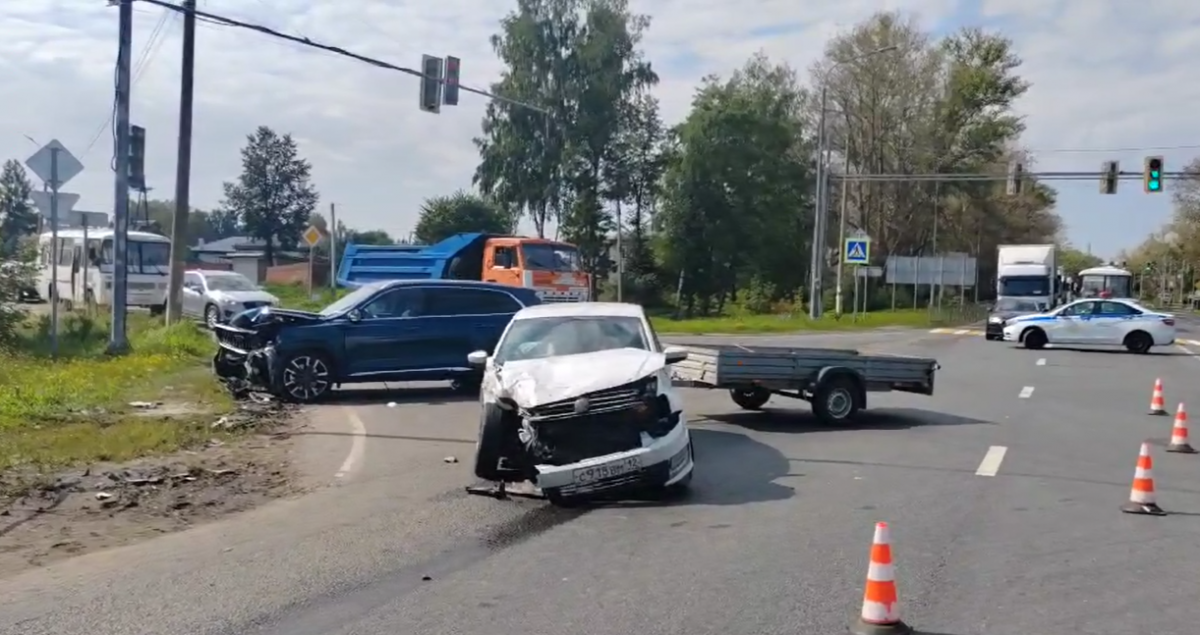 Четыре человека пострадали при аварии в Нижегородской области