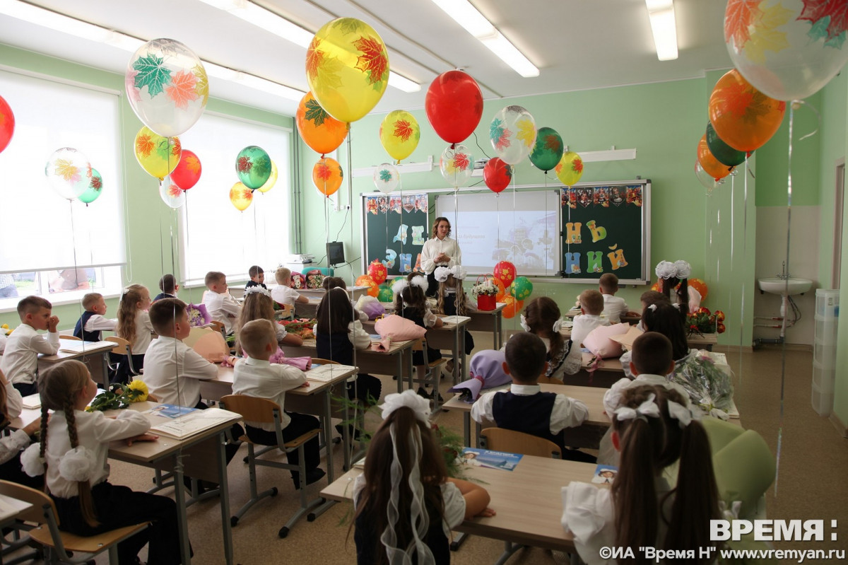 Торжественное открытие двух новых школ состоялось в Нижнем Новгороде