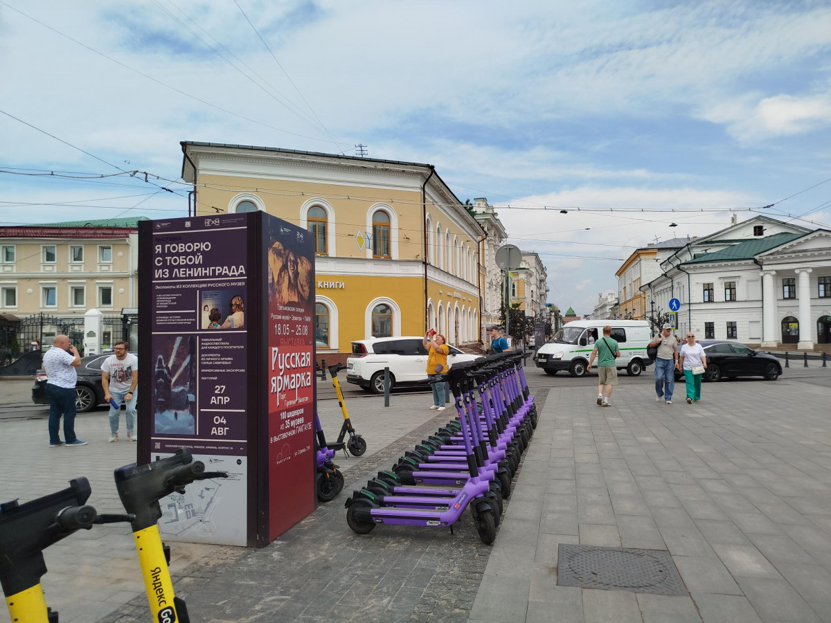 Нижний Новгород попал в пятёрку городов с самыми долгими поездками на самокатах в 2024 году