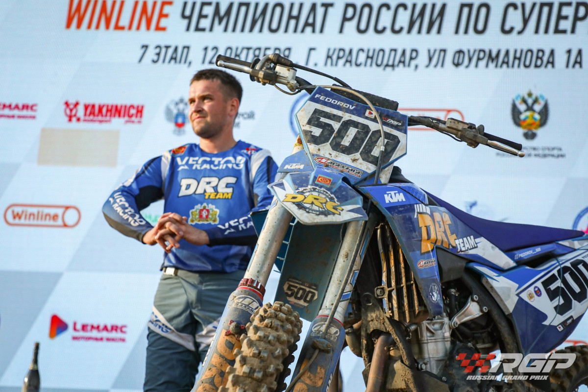 Дзержинец Александр Федоров завоевал серебро на Чемпионате России по суперкроссу