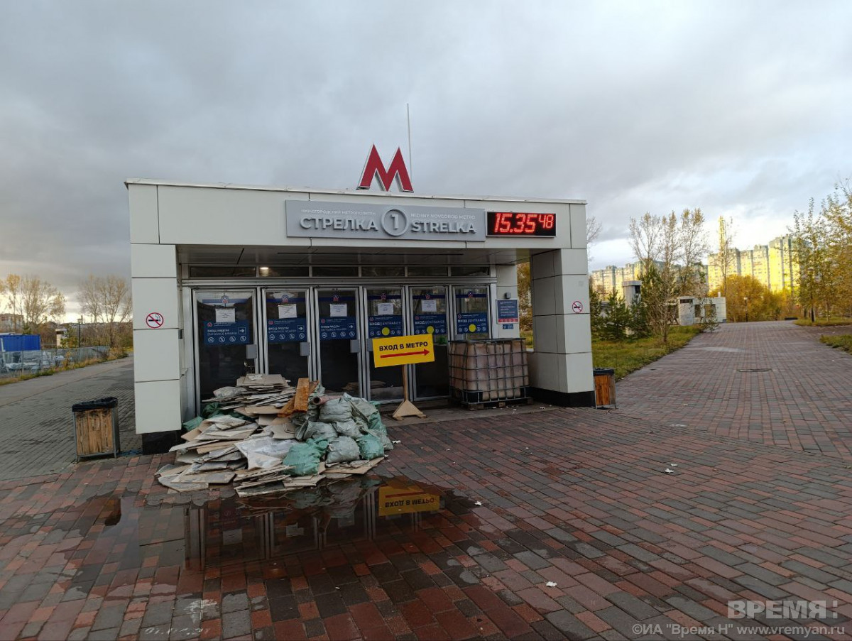 Сход в метро на станции «Стрелка» отремонтируют до конца 2024 года