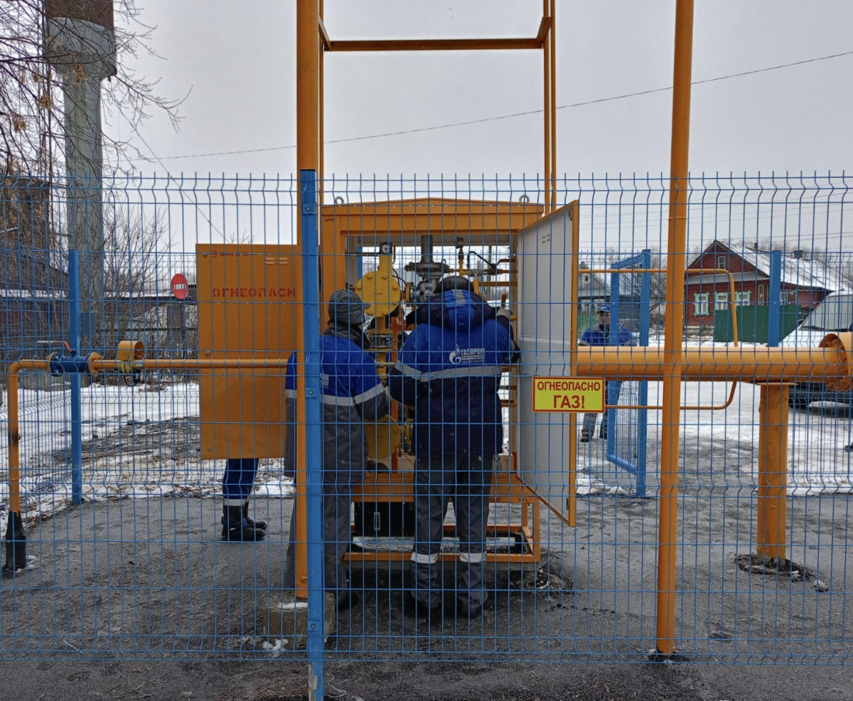 Деревня Рылово газифицирована в Балахнинском районе