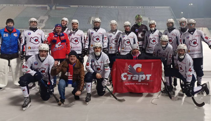 Нижегородский ХК «Старт» выиграли у команды «Саяны» в Абакане