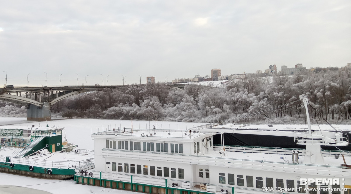 Пасмурно и до +1°С ожидается в Нижнем Новгороде днем 23 декабря