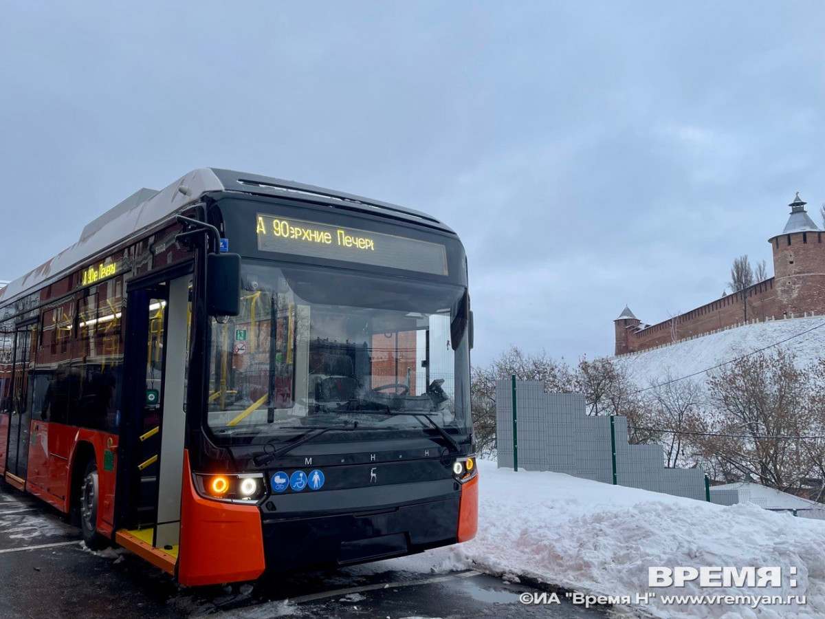 Электробусы в Нижнем Новгороде временно не отображаются на картах