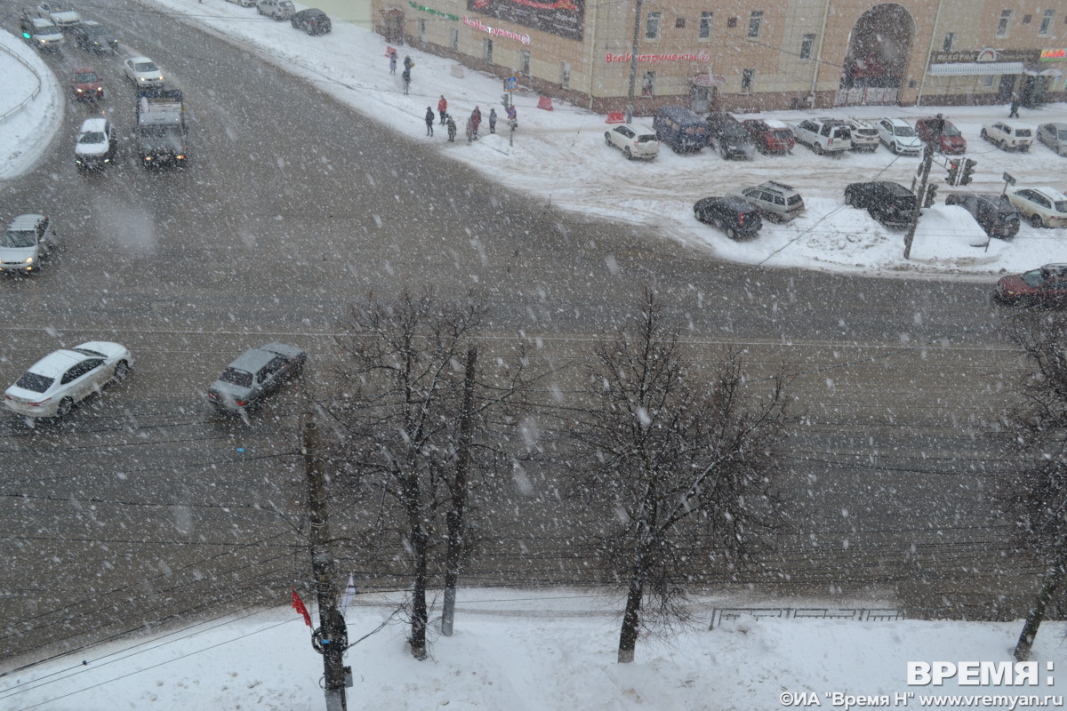 Госавтоинспекция просит нижегородцев быть внимательными на дорогах из-за ухудшения погоды