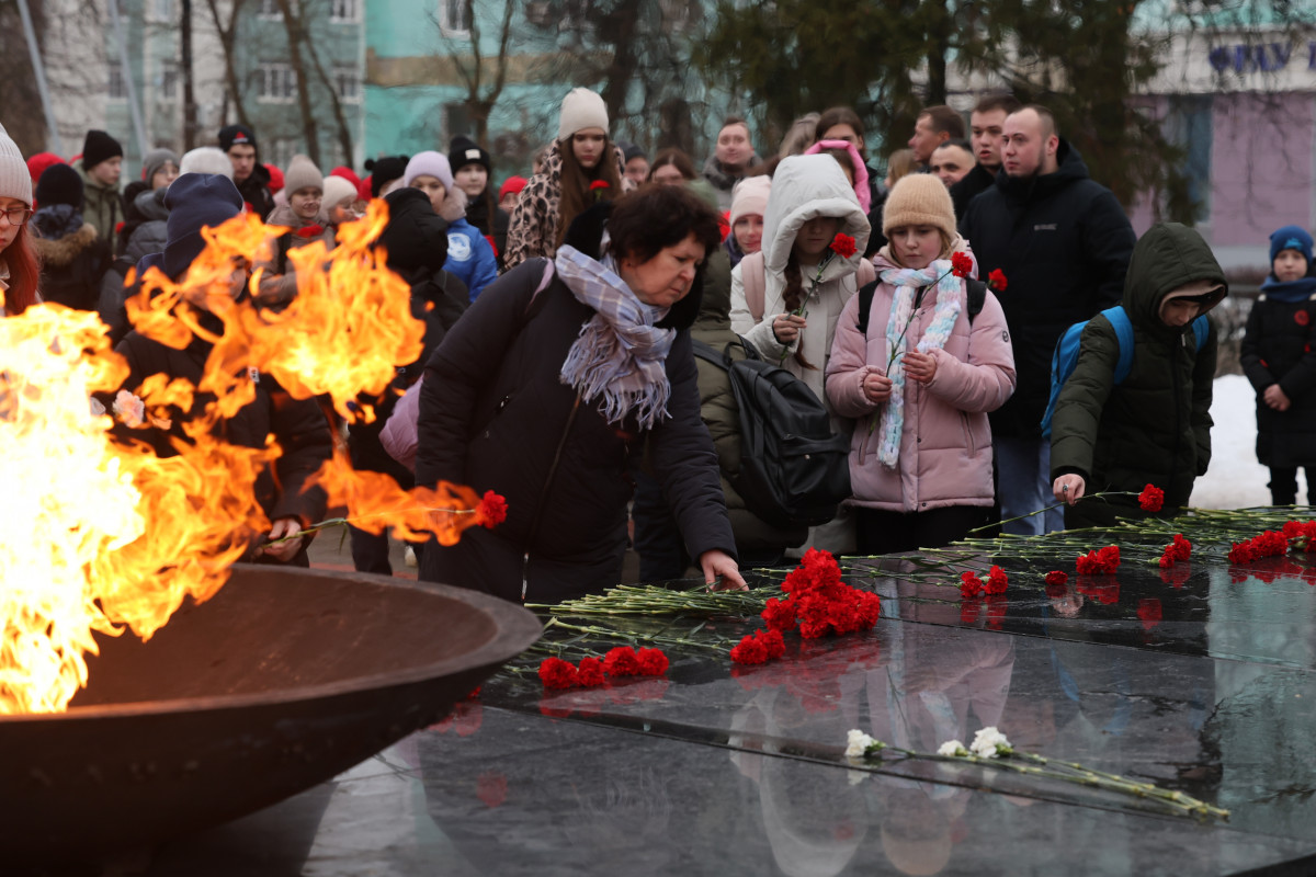 В Дзержинске почтили память жертв блокады Ленинграда