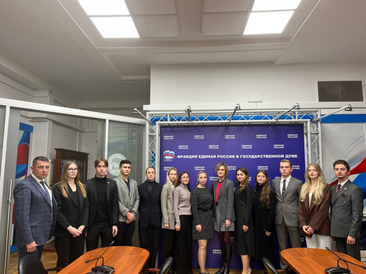 Студентка из Нижегородской области прошла стажировку в Госдуме благодаря проекту «Профразвитие»