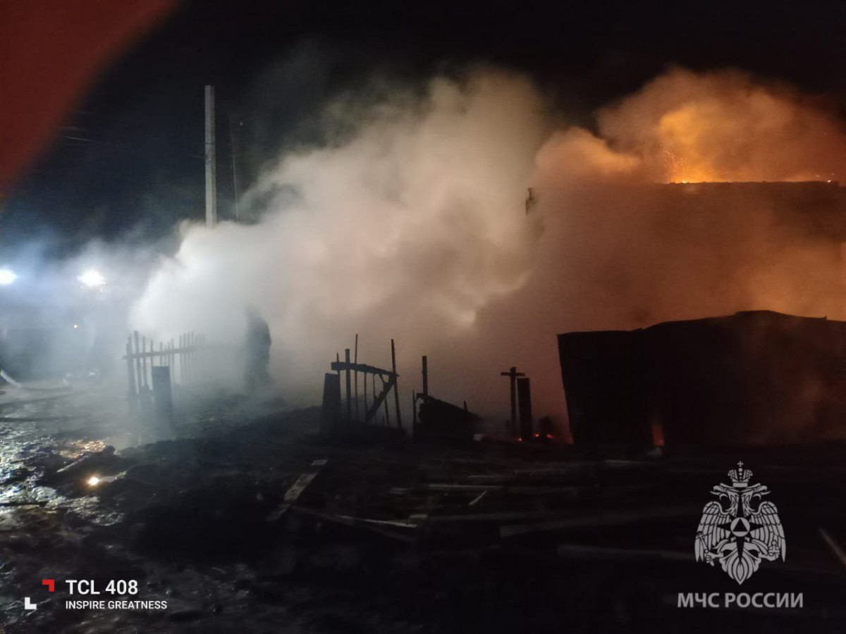 Мужчина погиб на пожаре в Ардатовском округе Нижегородской области