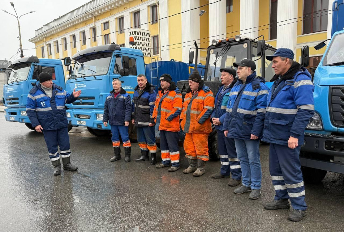 Смотр готовности водооткачивающей техники прошел в Автозаводском районе