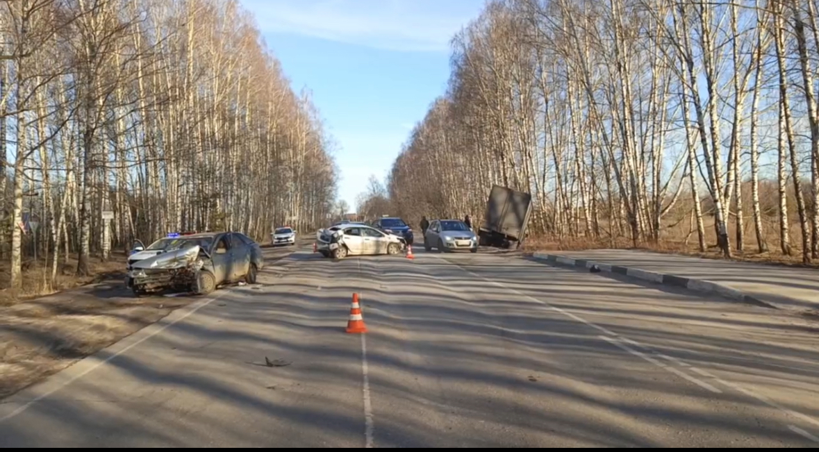 Шесть человек пострадало в аварии в Борском районе Нижегородской области