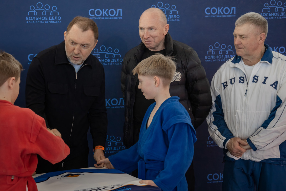 Олег Дерипаска открыл в Нижнем Новгороде центр спортивных единоборств