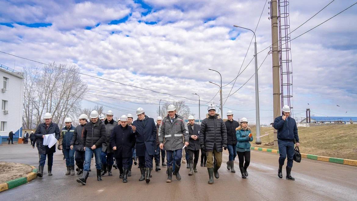 Комиссия правительства РФ проверила ход первого этапа реконструкции Нижегородской станции аэрации