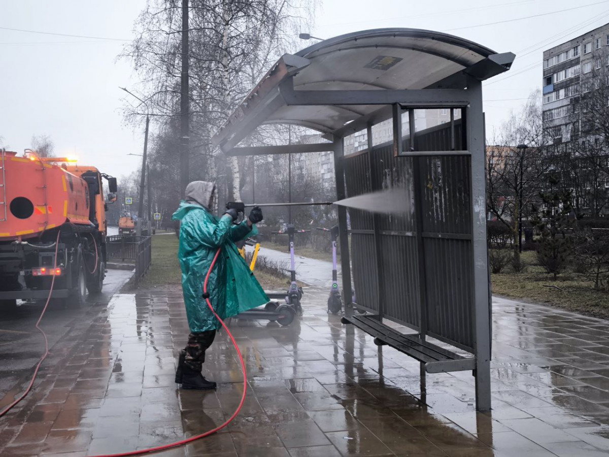 В Сормовском районе Нижнего Новгорода проверили, как ведется уборка территорий
