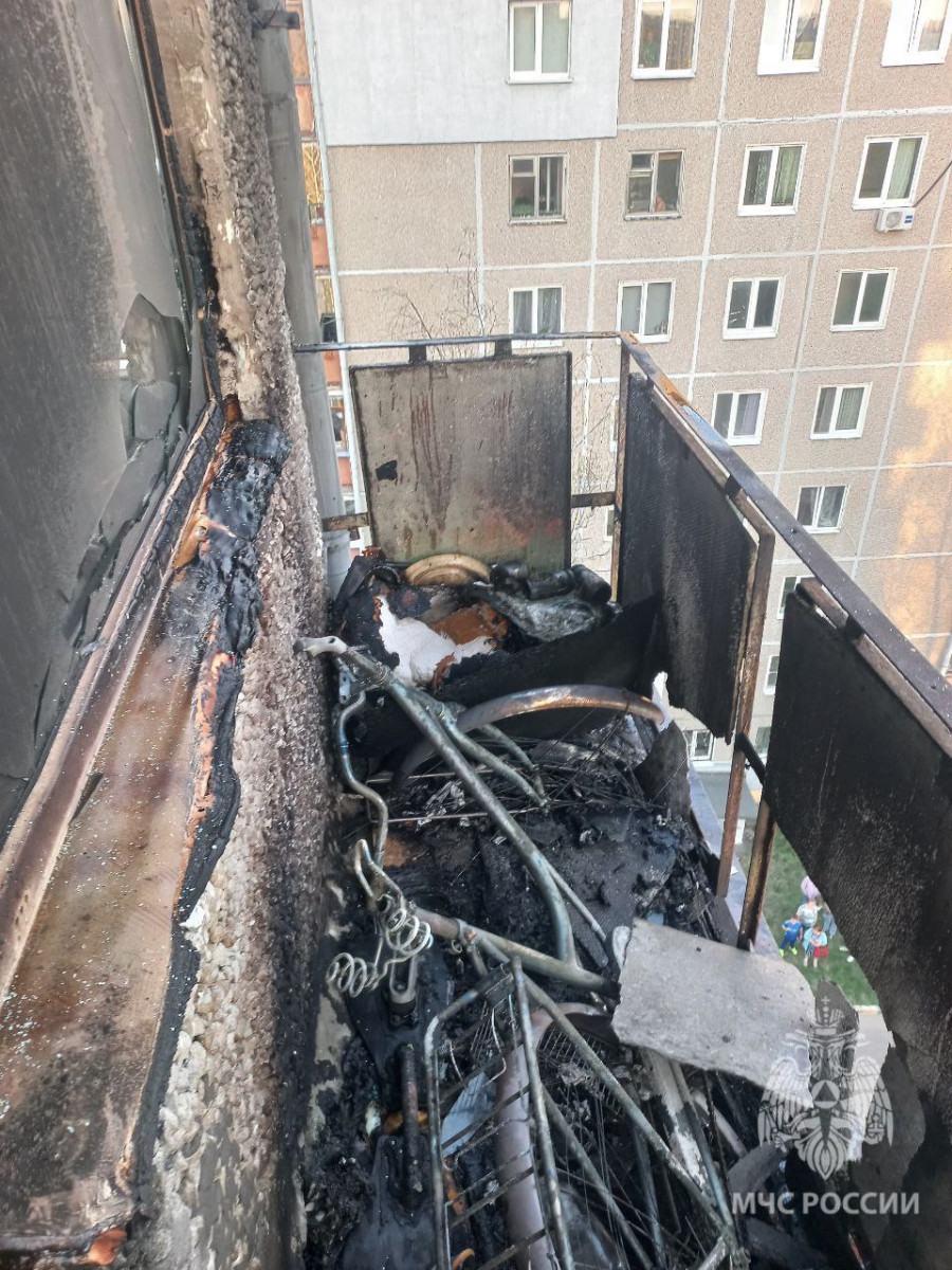 Мужчину спасли на пожаре в Нижнем Новгороде