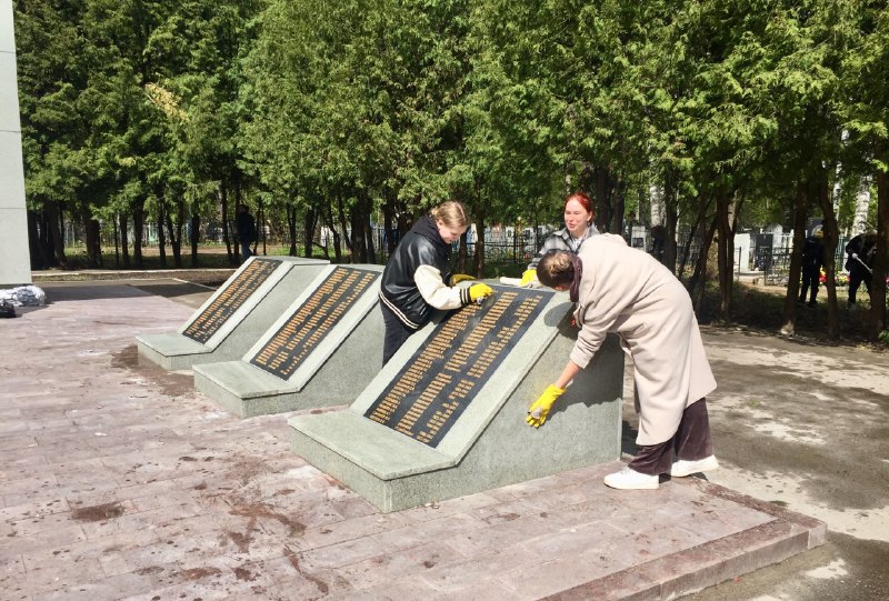 Акция «Нет забытых могил» прошла в Ленинском районе Нижнего Новгорода