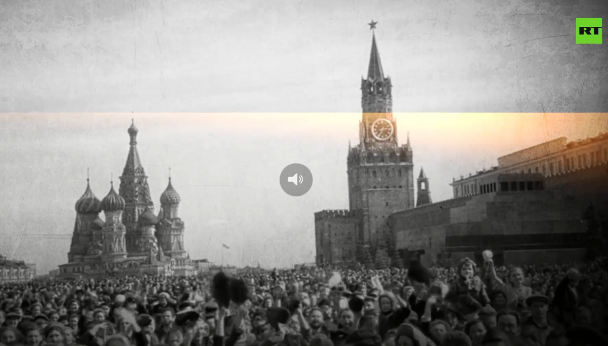 Cнимки 1945 года «оживили» в честь 80-летия Победы