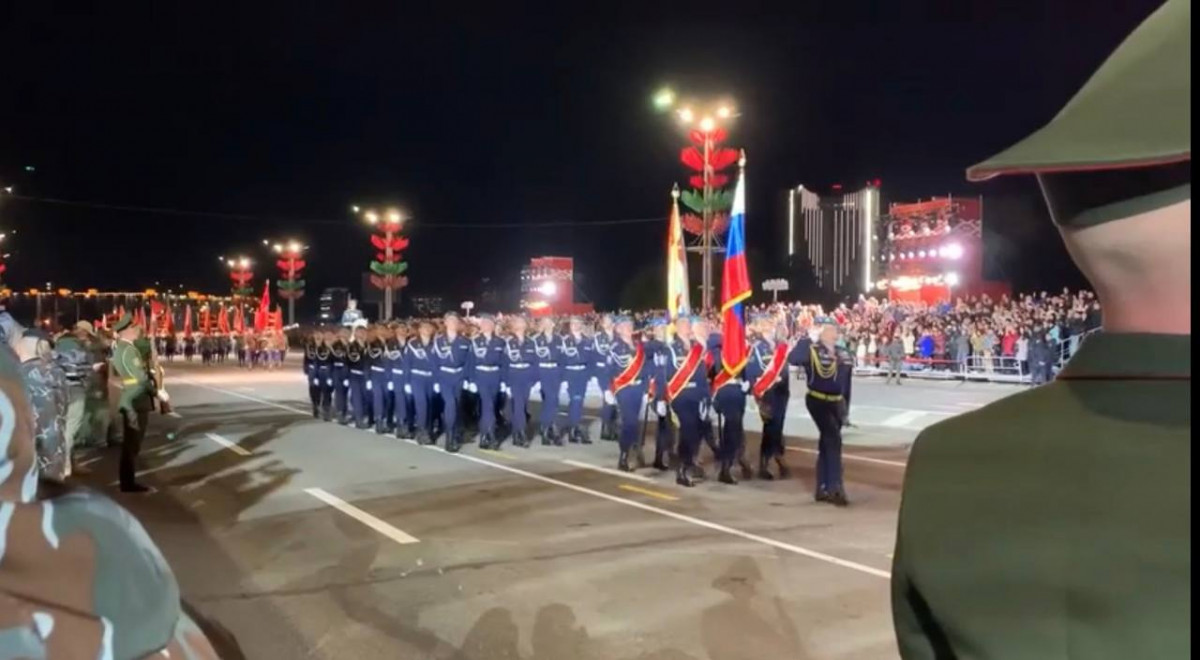 Нижегородские кадеты впервые приняли участие в военном параде в Минске