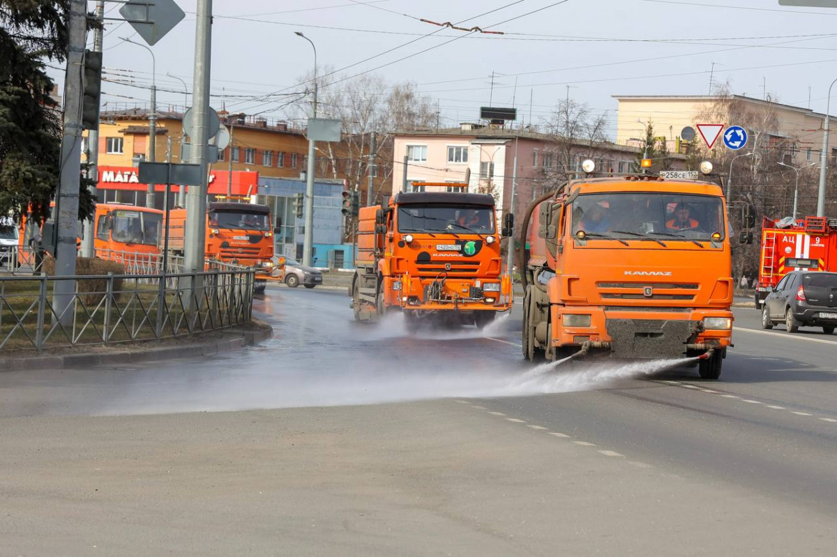 Нижегородцы перевыполнили план весенней уборки города