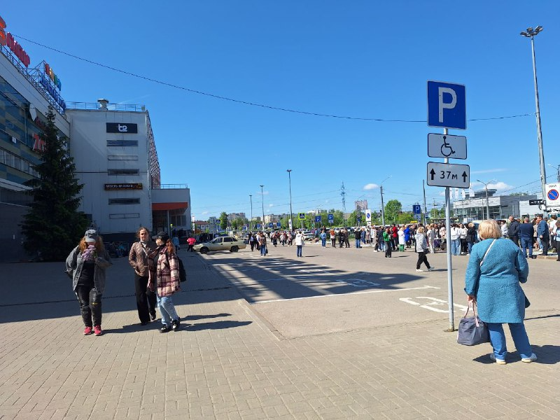 Торговый центр «Крым» эвакуировали в Нижнем Новгороде