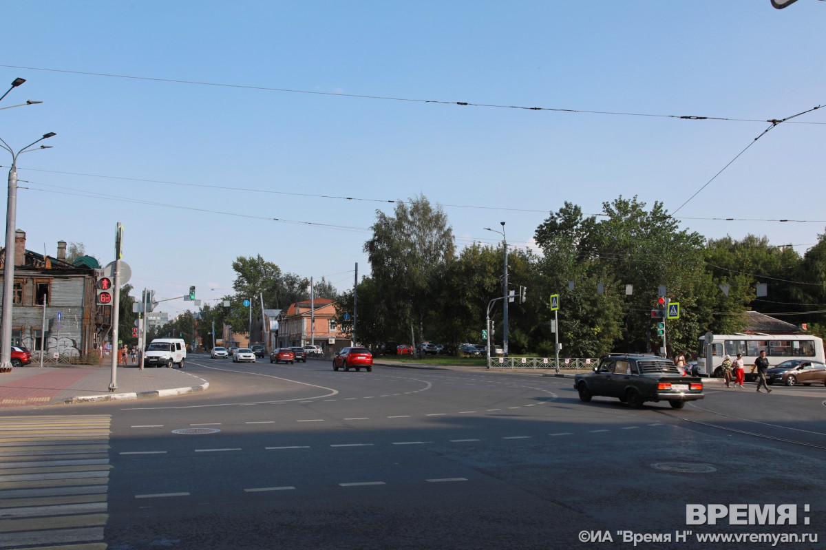 Новую дорожную разметку нанесут на дорогах в Нижнем Новгороде до 1 июля