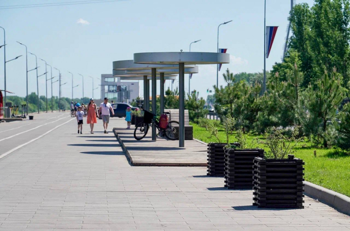Практику применения вторсырья в благоустройстве внедряют в Нижнем Новгороде