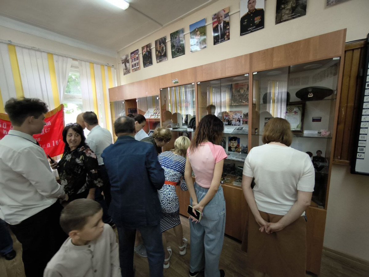 Музей «Ратный подвиг» открылся в нижегородской школе № 76