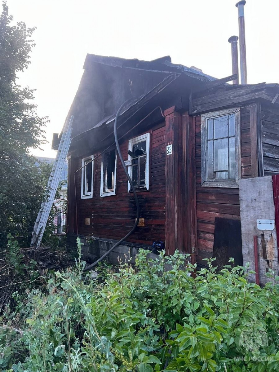 56-летний мужчина погиб на пожаре в частном доме в Навашинском округе