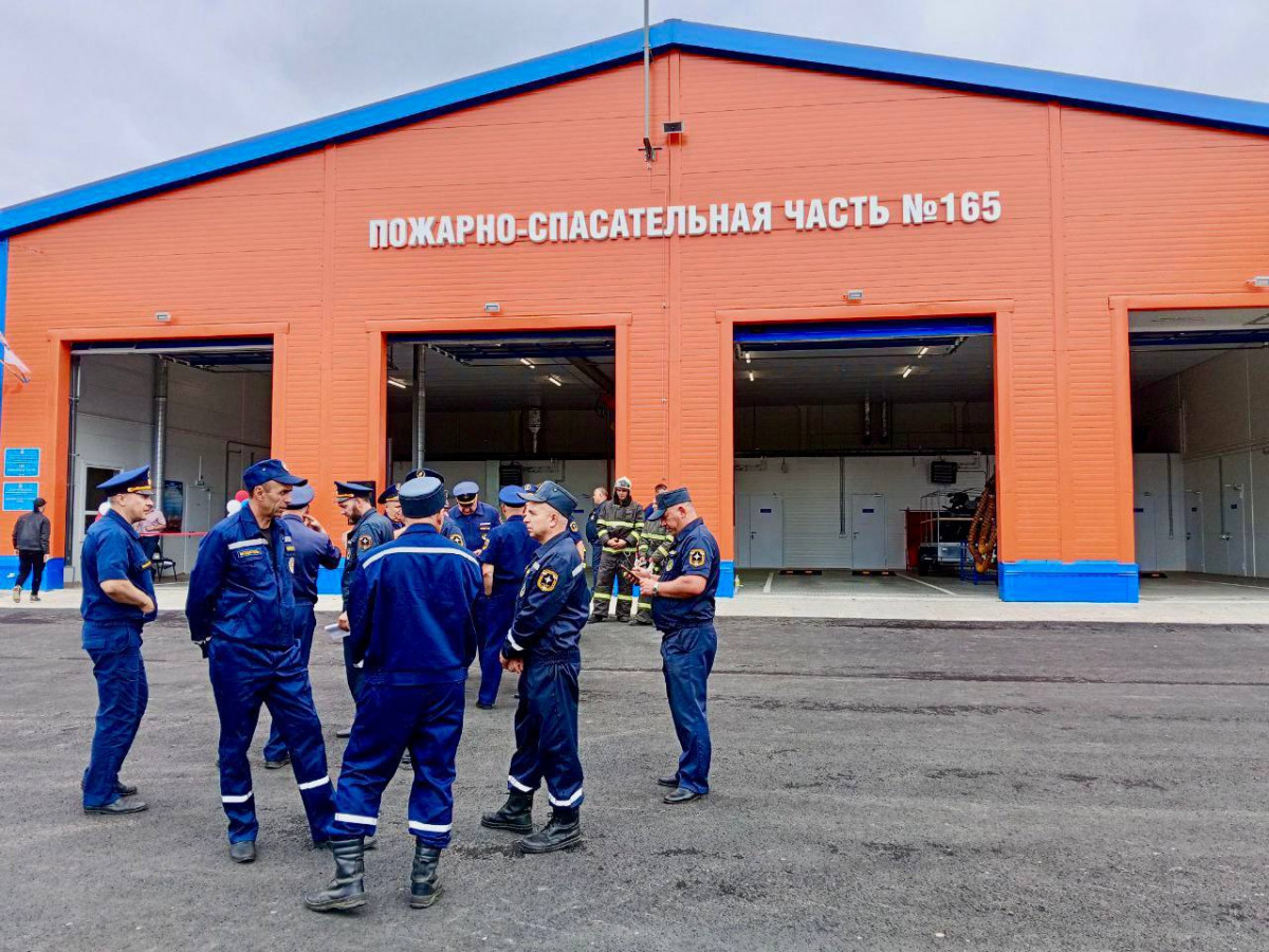 Два новых здания пожарных частей открыты на севере Нижегородской области