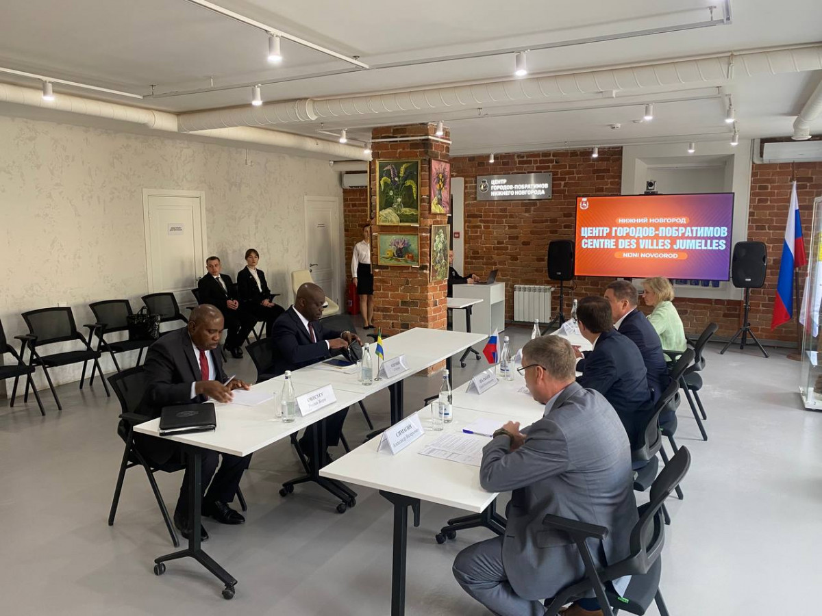 Делегация Габона прибыла в Нижегородскую область для изучения потенциала региона