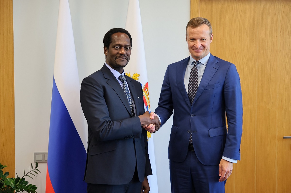 Старостин и Самбу обсудили перспективы развития сотрудничества Нижегородской области и Сенегала