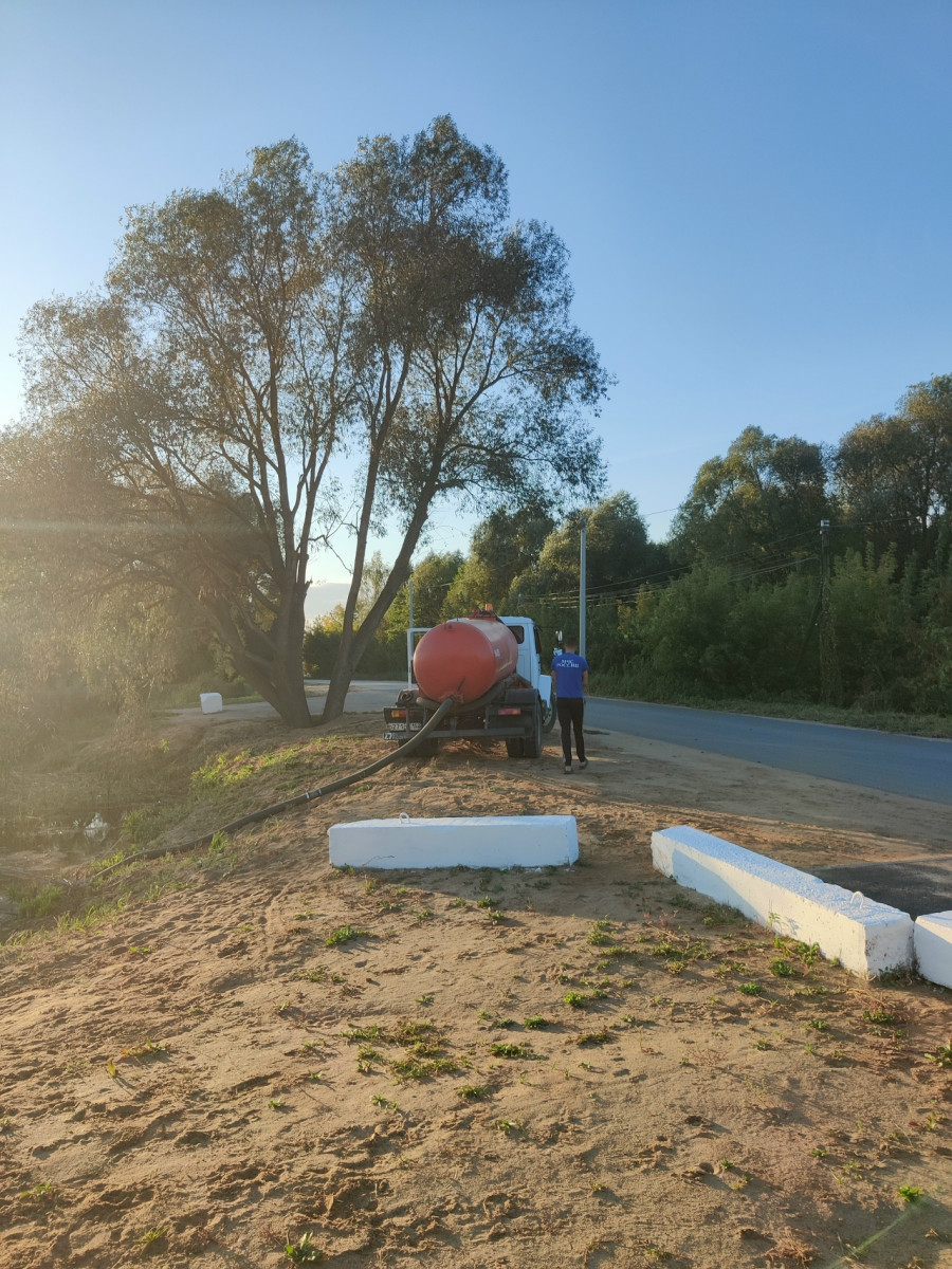 Администрация Воротынца прокомментировала сообщение об ассенизаторской машине на городском пляже