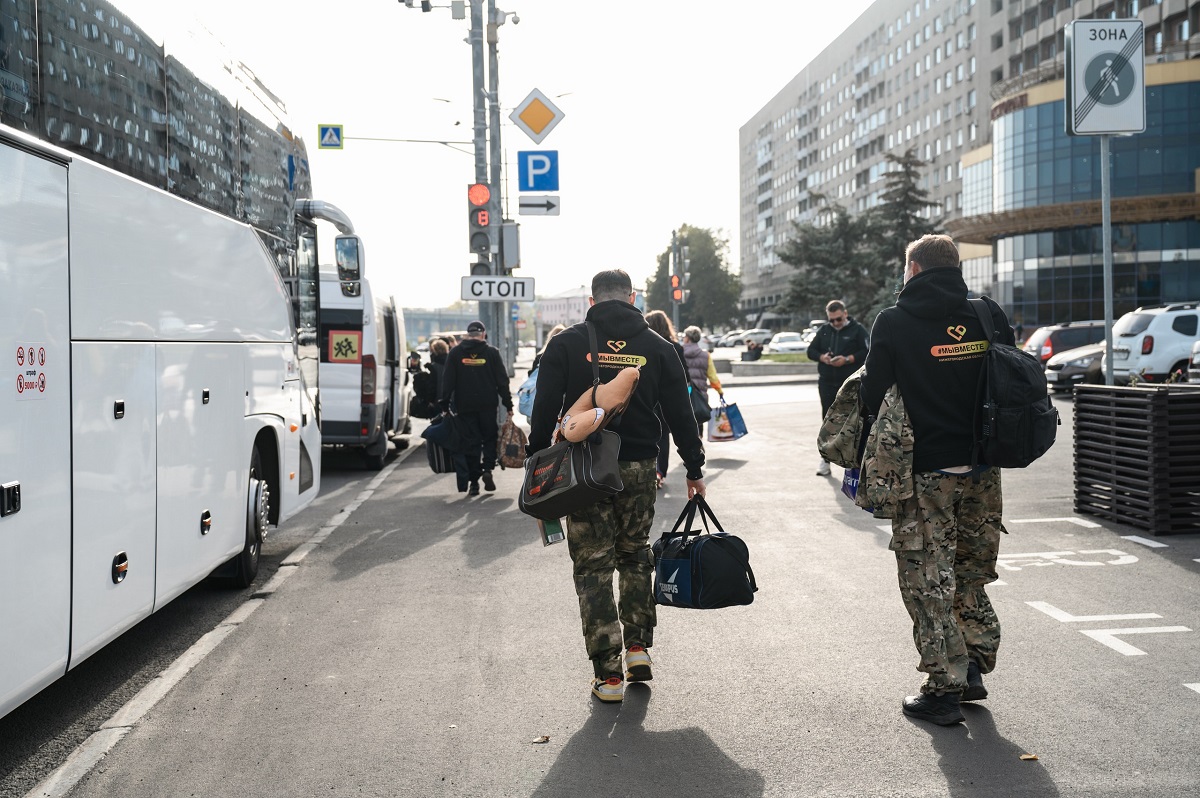 Третий волонтерский десант из Нижегородской области отправился с гуманитарной миссией в Курскую область