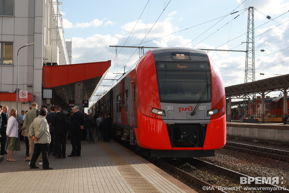 Перевозки пассажиров из Нижнего Новгорода в Санкт-Петербург выросли в январе-сентябре на 11%