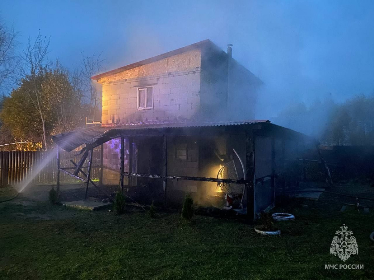 Из-за удлинителя в Нижегородской области произошёл пожар