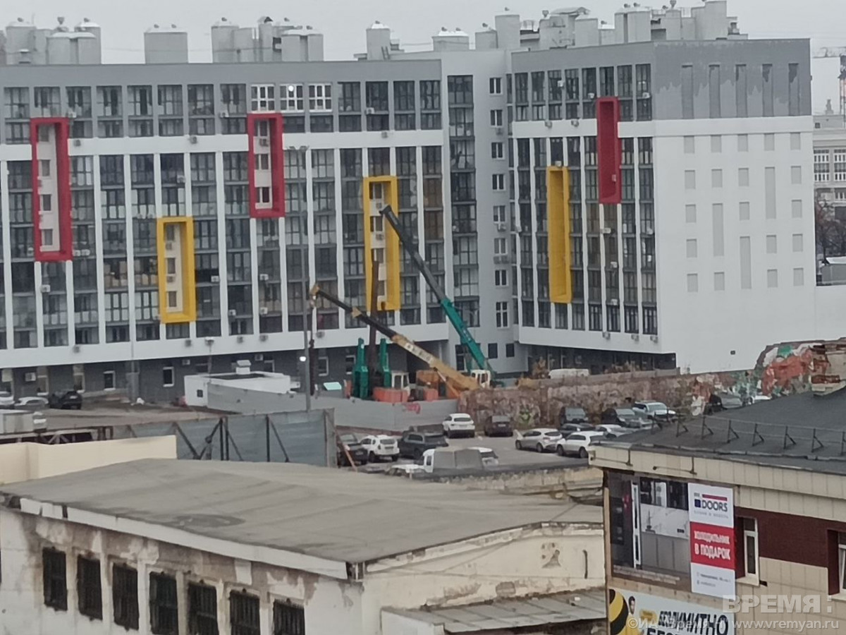 Строительство элитного жилого комплекса началось в центре Нижнего Новгорода