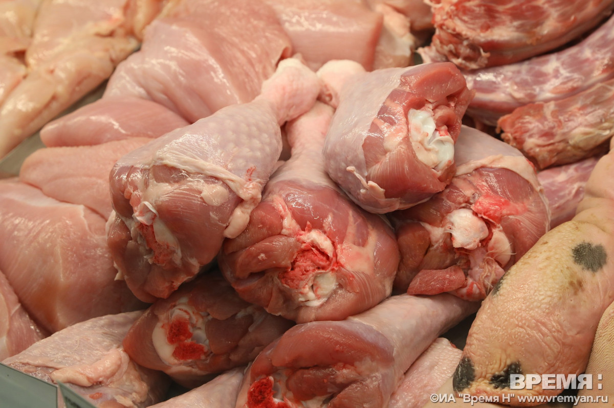 29 партий мясной продукции ненадлежащего качества было изъято из оборота в Нижегородской области за 9 месяцев 2025 года