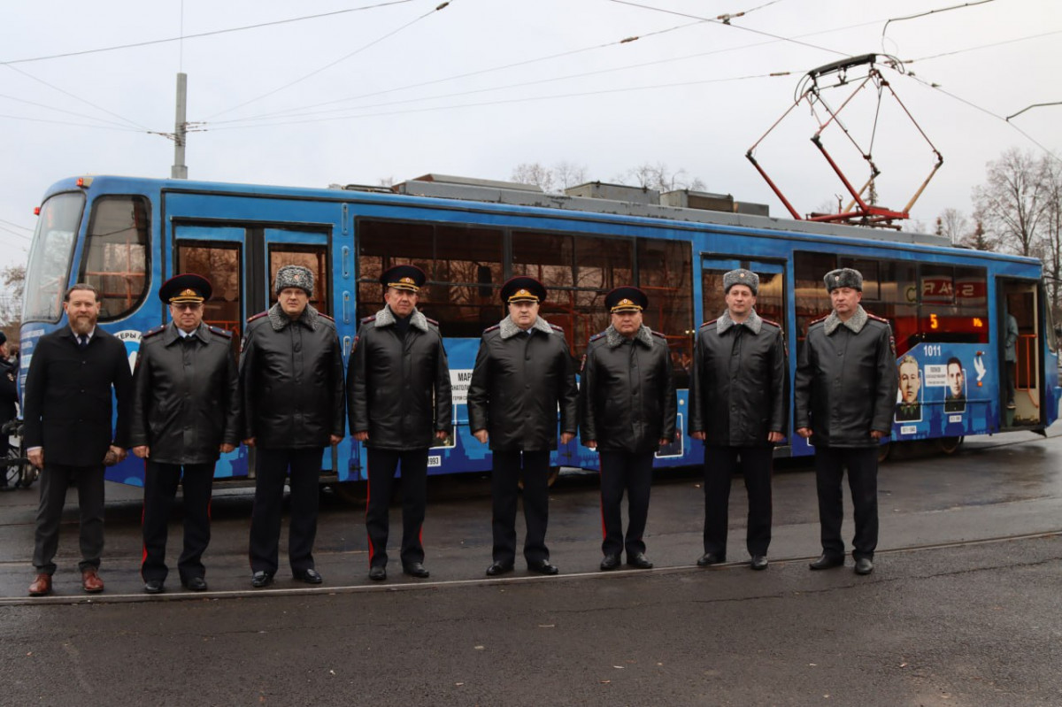 «Вагон Победы», посвящённый сотрудникам ОВД, запущен в Нижнем Новгороде