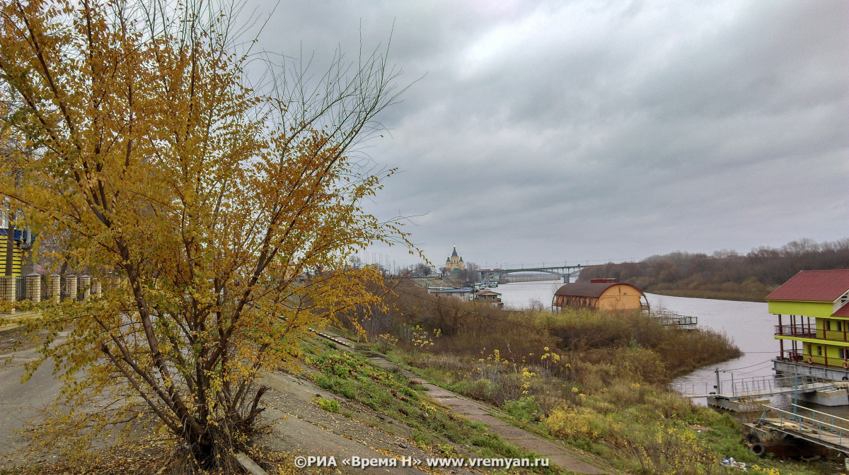Пасмурно и до +4°С будет в Нижнем Новгороде 29 октября